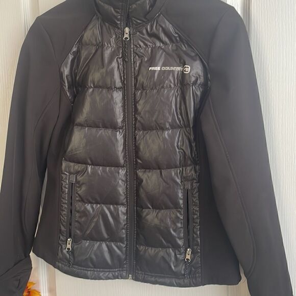 Free Country Black Puffer Jacket - S - Picture 11 of 11